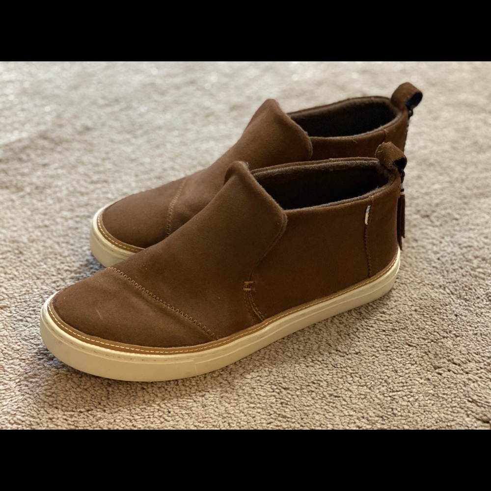 Toms suede Paxton slip on